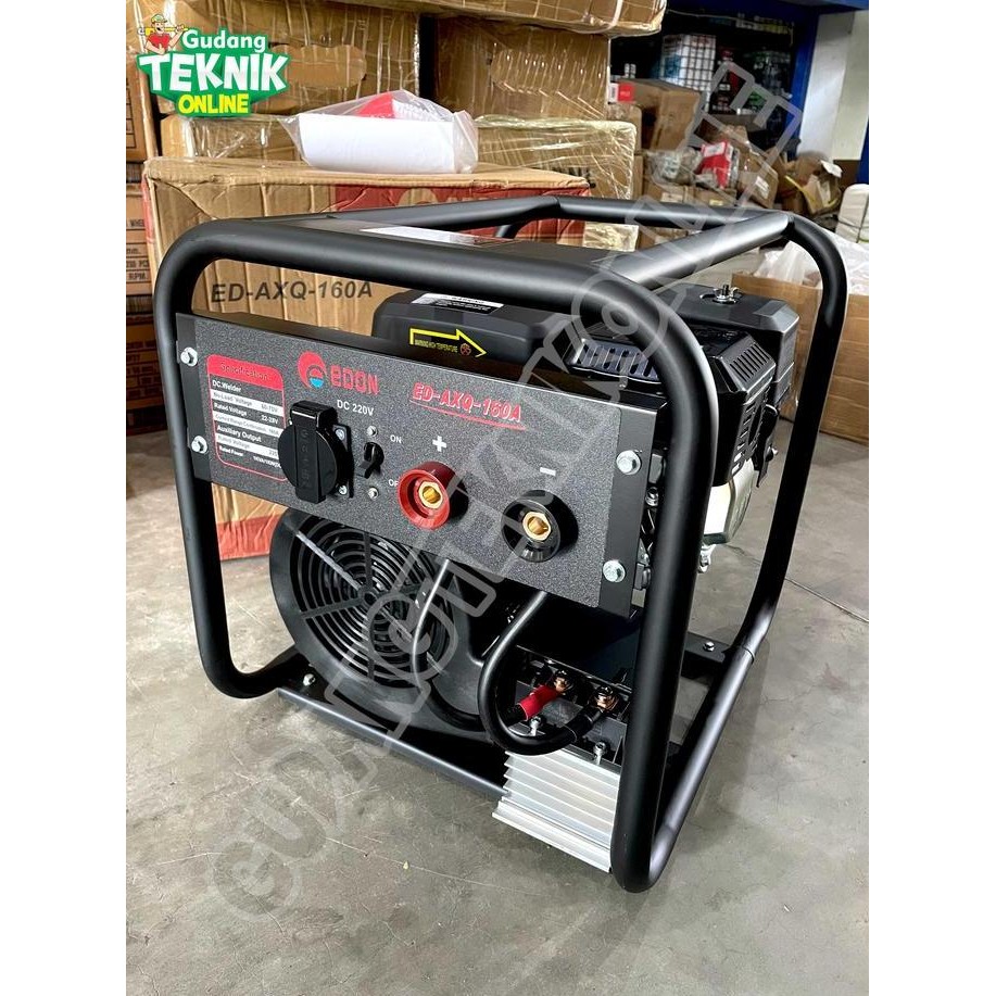 Genset Las 1000Watt Edon Ed-Axq-160A Avr / Genset Mesin Welding Las Listrik 1000 Watt 160A Power Gen