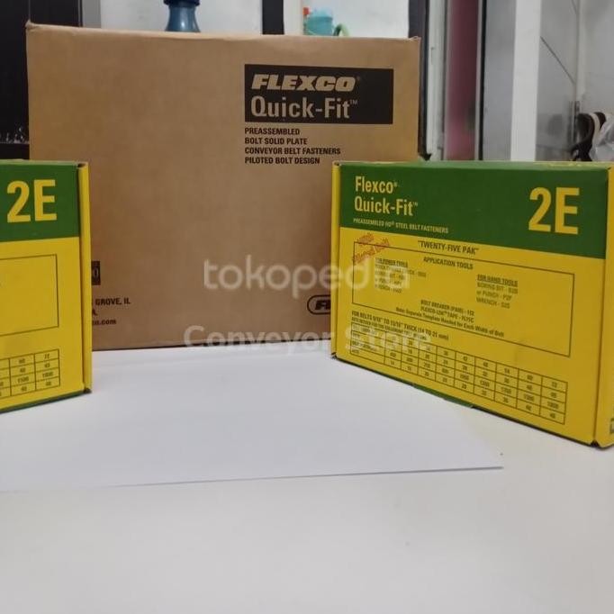 

Fastener Flexco 2E Original Usa 25 Pcs Co