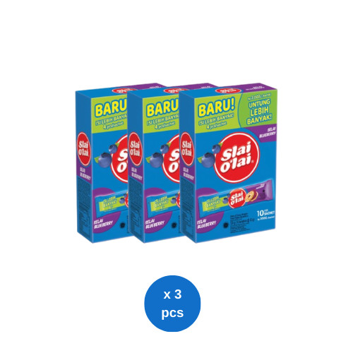 

Roma Slai O'lai Blueberry 10s @ 32gr x 3 pcs