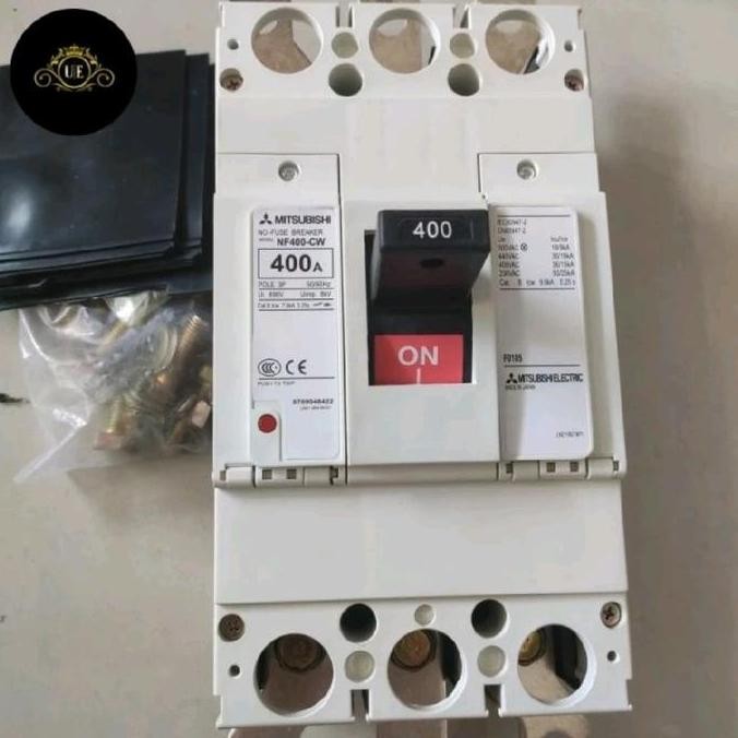 NEW NFB MCCB breaker mitsubishi NF-400CW nf400-CW 400a 400 a