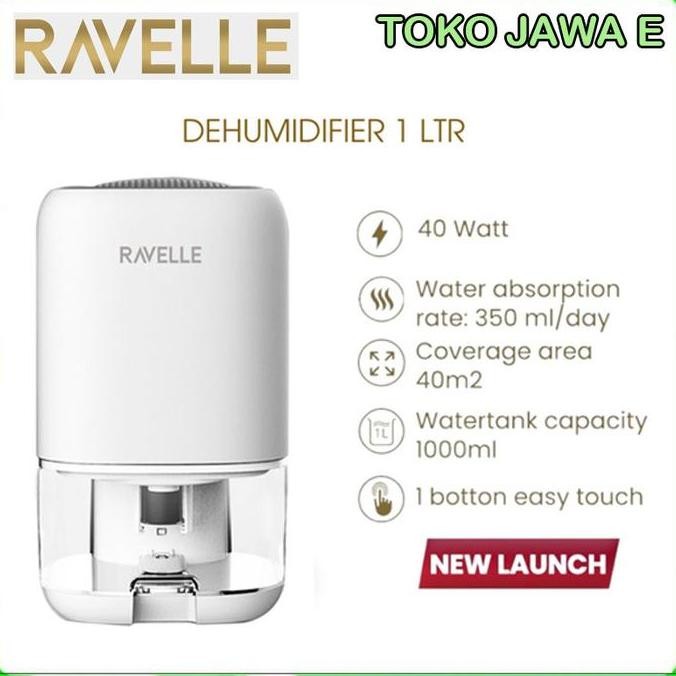 Ravelle Dehumidifier Kapasitas 1 Liter (Alat Pengontrol Kelembaban Udara) Co