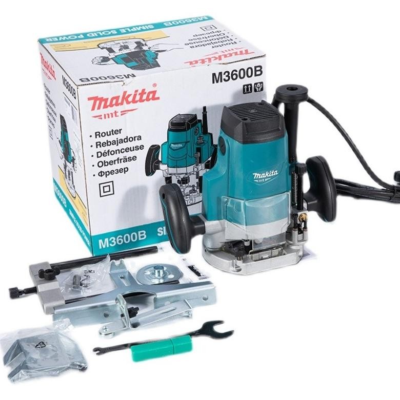 BIG PROMO [PROMO] Mesin Router 12mm Besar Profil Kayu 12 mm Wood Trimmer Maktec Mt 362