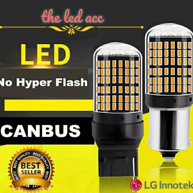 Lampu Bayonet 1156 Rem Smart 144 Led Merah By Lg Led Anti Eror Hemat