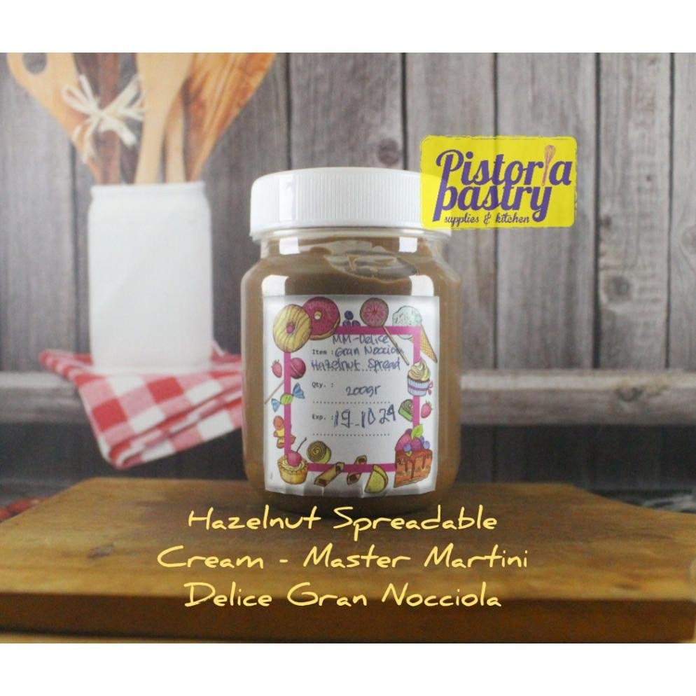 

Hazelnut Spreadable Cream - Master Martini Delice Gran Nocciola 200gr
