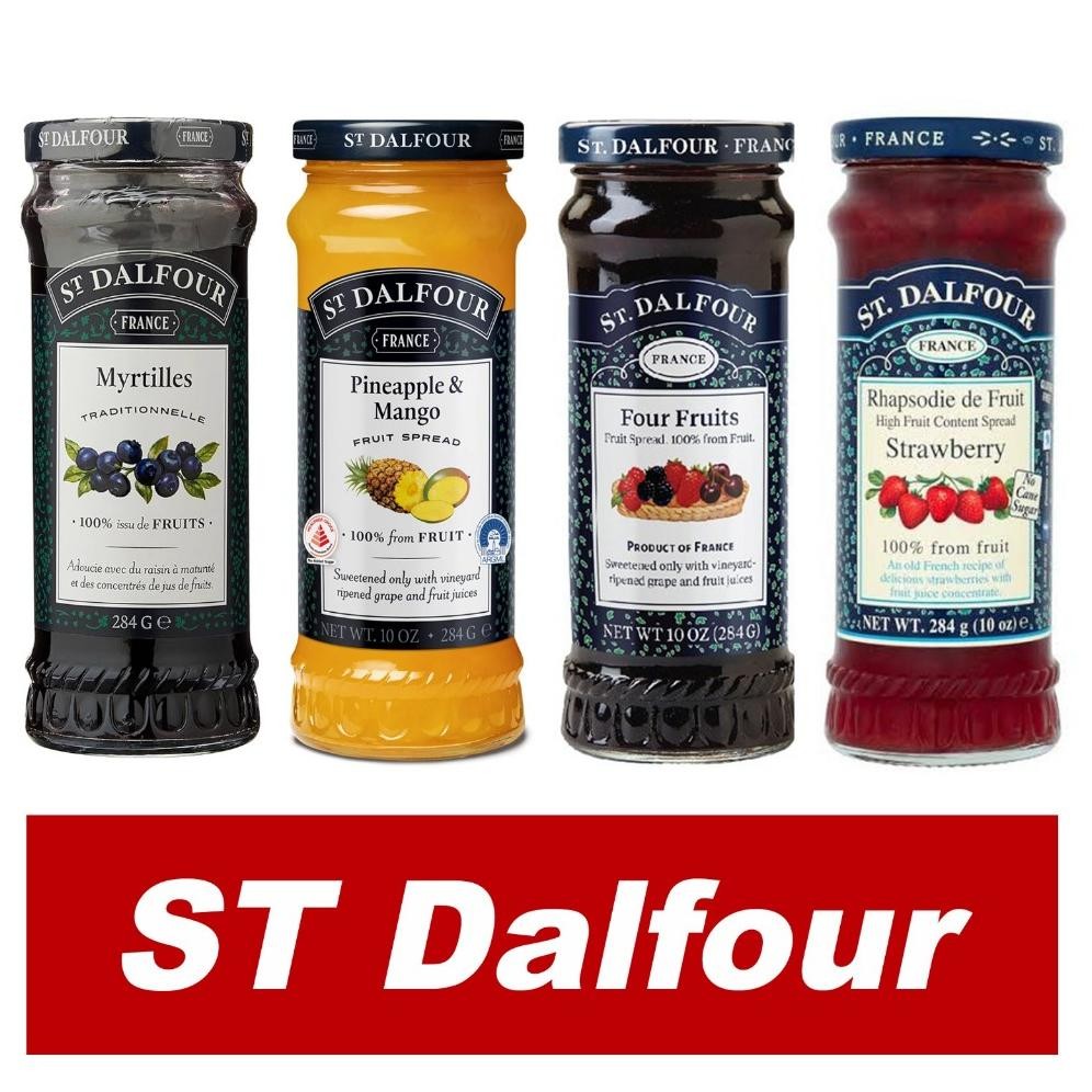 

Selai Buah St.Dalfour 284gr 100 %Fruits Spread Original Exp Maret 2026 PROMO HALAL