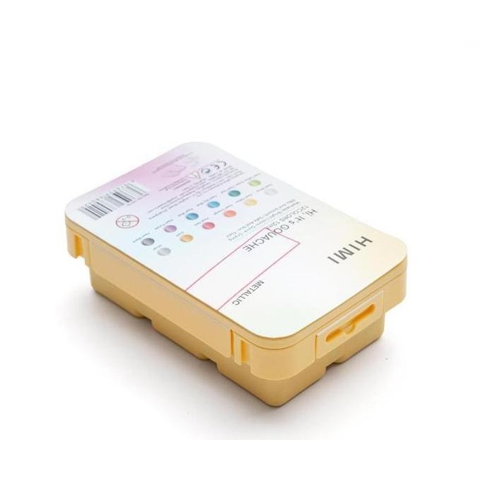 

Miya Himi Metallic Gouache Set 12 X 12Ml / Cat Metalik Gouache Himi / Miya Gouache Gouache