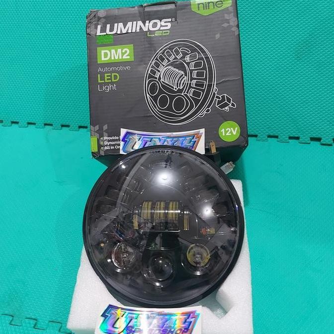 Lampu Daymaker 7 Inch 19 Led Gorilla Pnp Ninja Scorpio Tiger Megapro Premium