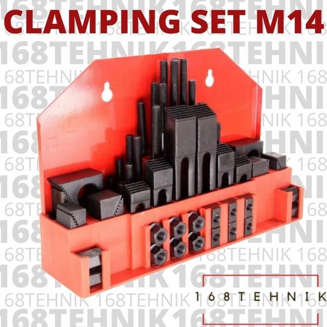 Clamping Kit M14 / Clamp Set 14 / Jepit Clamping / Klem Proses Milling Co