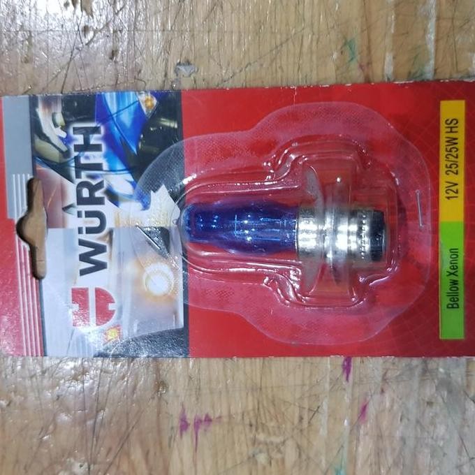 Lampu Wurth Halogen 25 Watt Bebek Matic Termurah