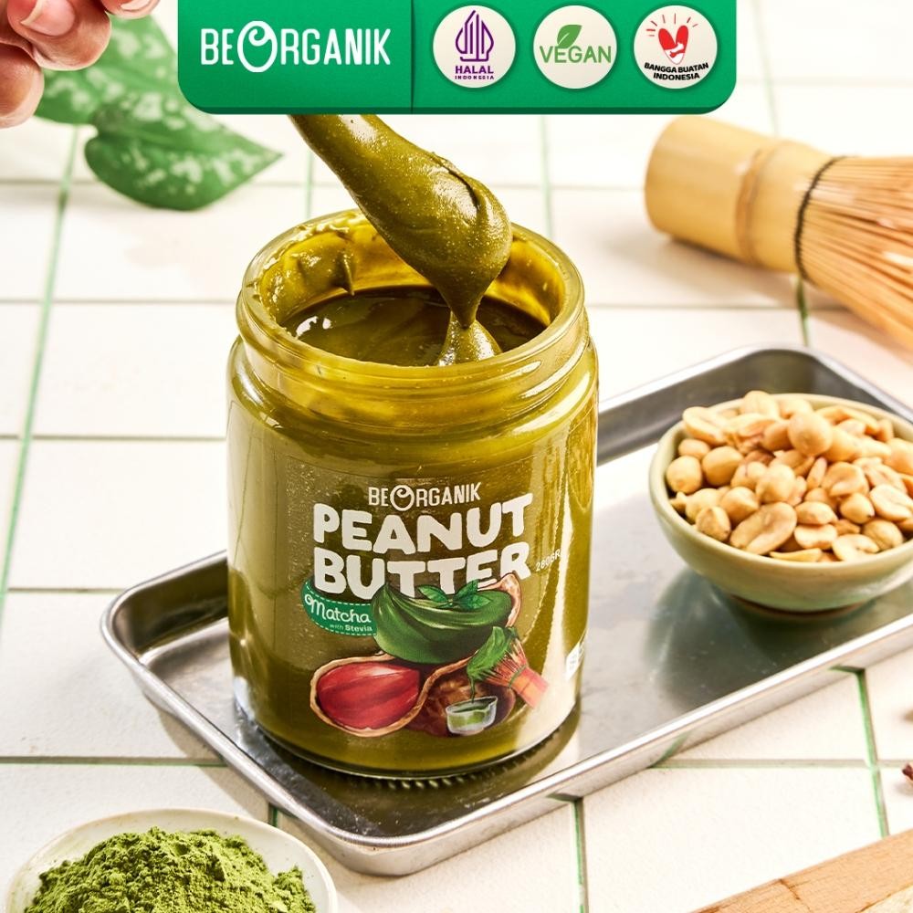 

Beorganik Matcha Butter All Variant - Vegan & Halal - Matcha, Almond, Peanut Butter - Unsweetened