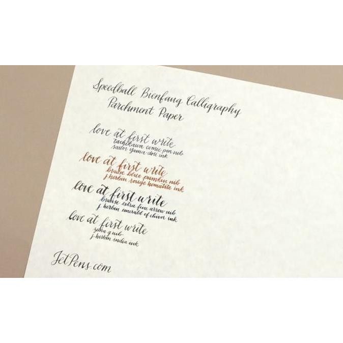 

Bienfang Calligraphy Parchment Paper 8.5 X 11 Inch - 50 Sheets / White