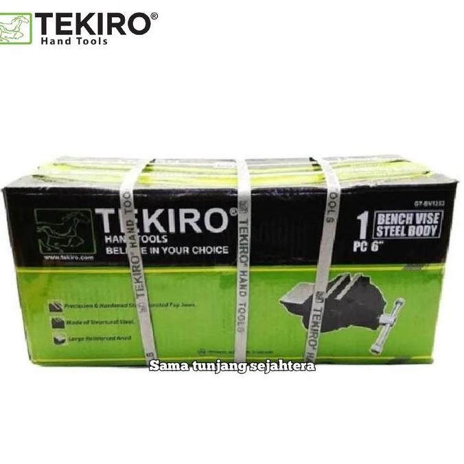 Tekiro Catok Duduk Biasa 6" Ragum (Gt-Bv1253) Co