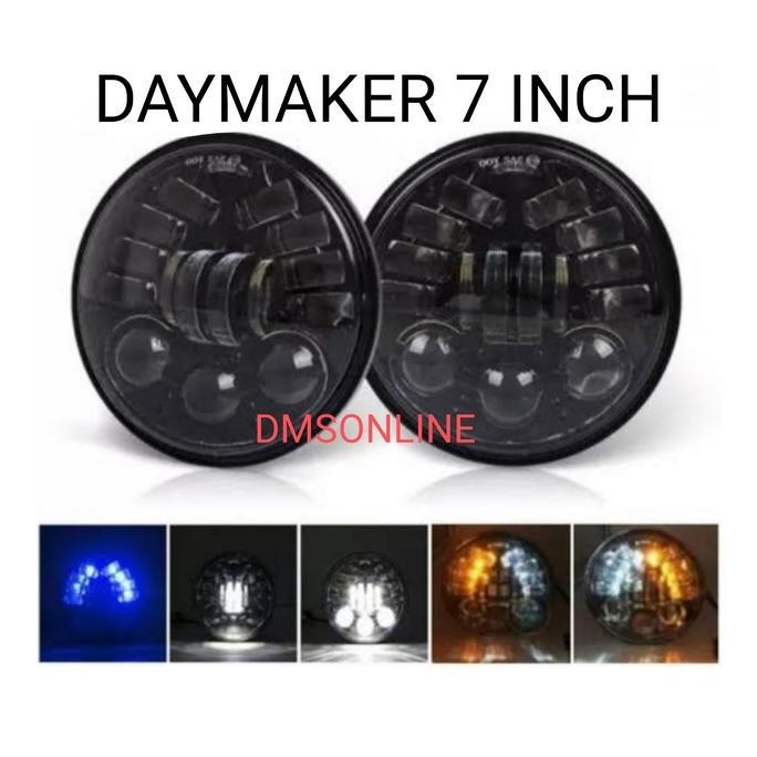 Led Daymaker 7 Inch Motor Mobil, Daymaker Mobil Motor 7" Led Senja Sen Restock