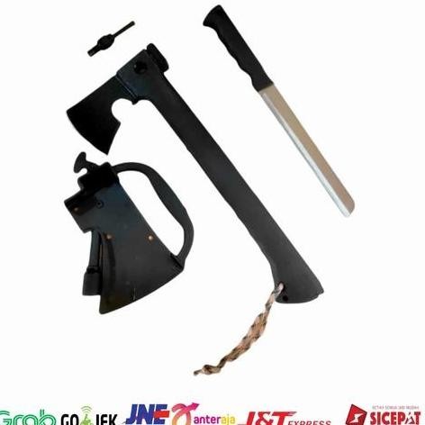 Kampak Survival Multifungsi 3 In 1 Kapak Camping Outdoor Hand Tools Co