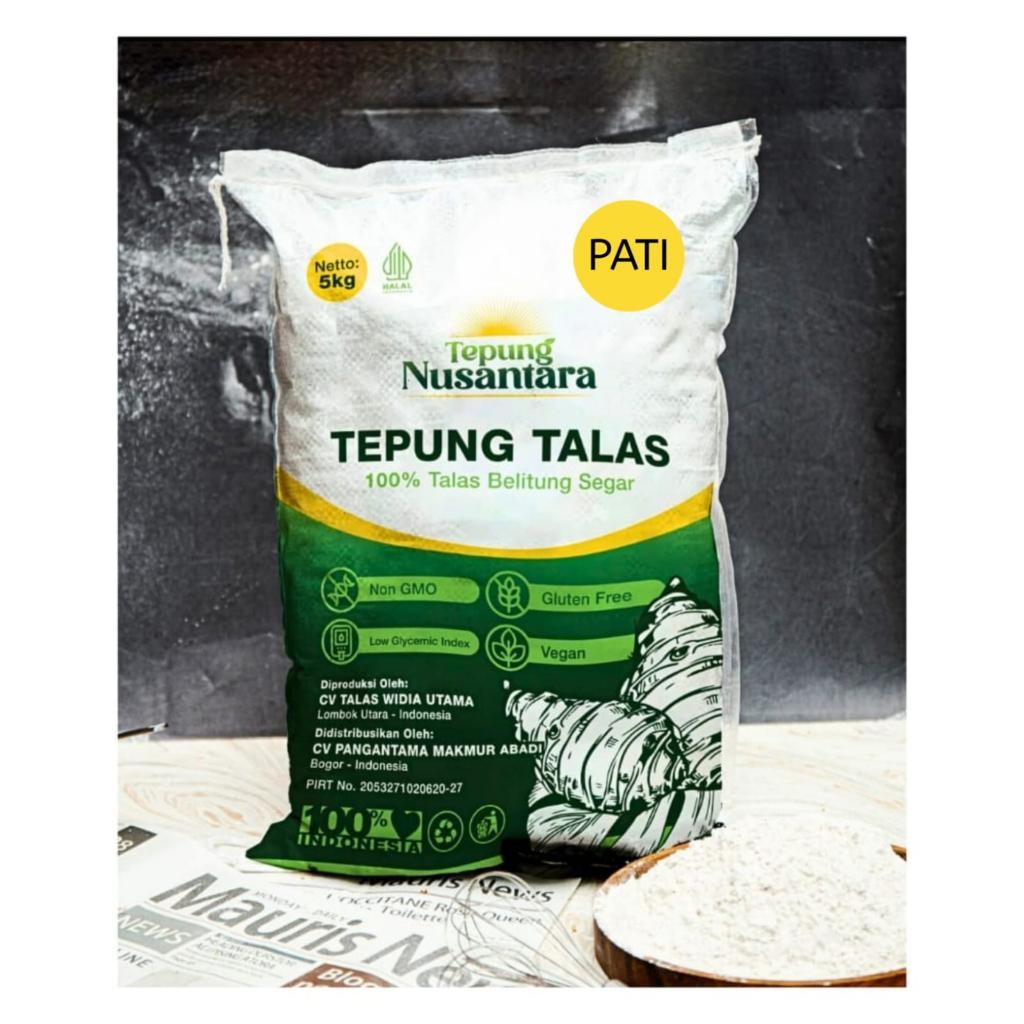 

NEW PRODUCT TEPUNG PATI TALAS BELITUNG 5KG REE RAIN