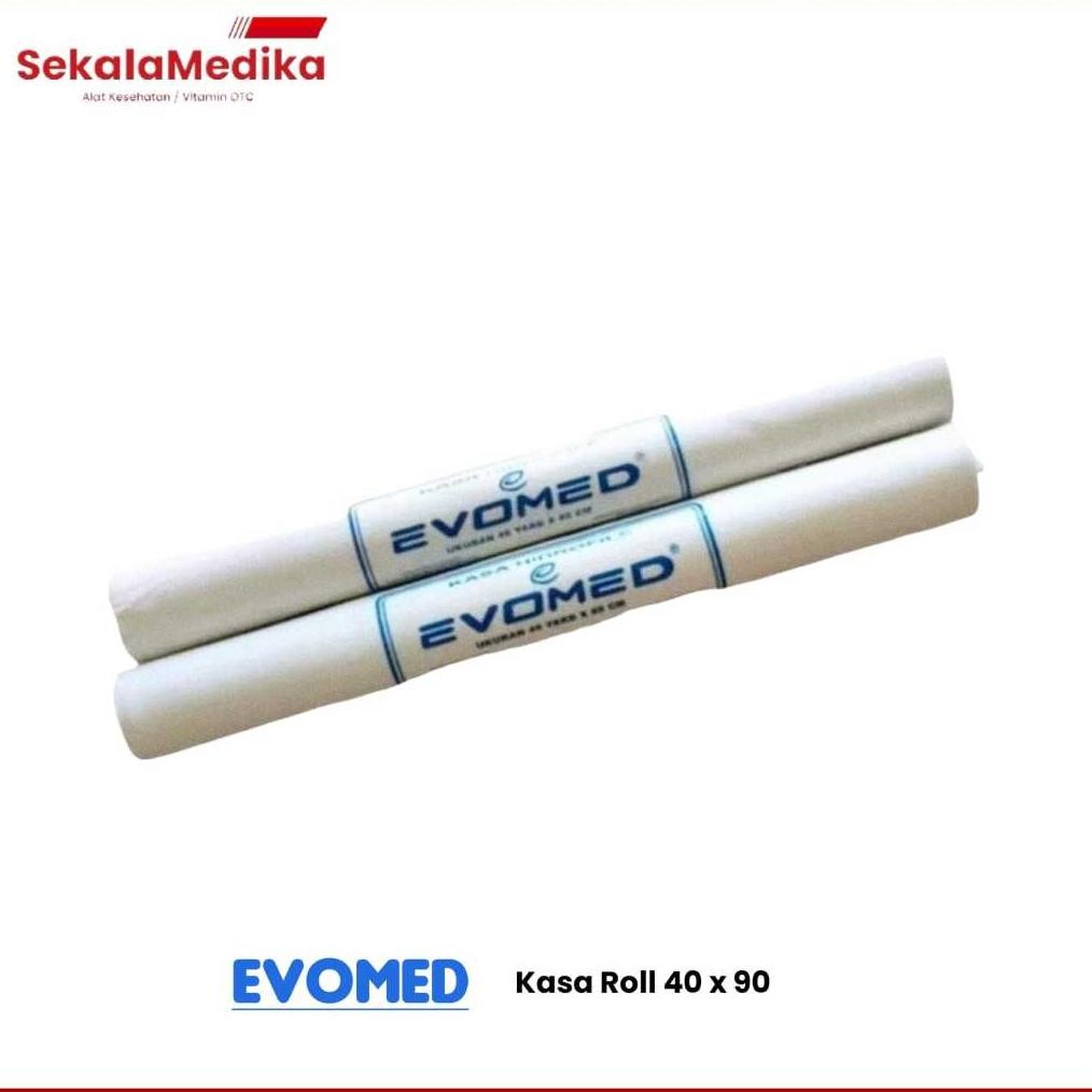 Kasa Hidrofil 40 Yard x 80 Cm Evomed Kasa Gulung Perban / Roll MURAH