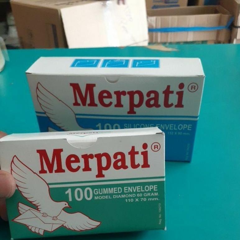 

Prermium Amplop Merpati/Begins Putih Kecil/Sedang Isi 100Pcs Promo