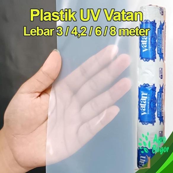 Terjangkau Plastik UV Vatan Lebar 8 meter, Plastik UV Vatan eceran 