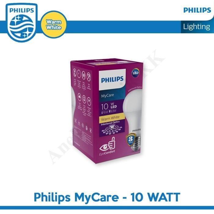 (Ready) Bohlam Bola Lampu Led Philips 10 Watt 10W W Bestseller