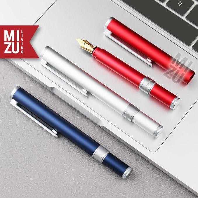 

MOONMAN N1 MAJOHN Brushed Aluminium Matte Doff Compact Fountain Pen