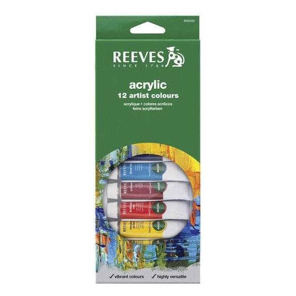 

Reeves 12 Acrylic Color Set