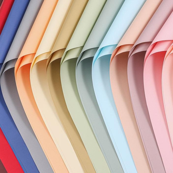 

Kertas Bunga Doff Color Cellophane Kertas Bunga Doff