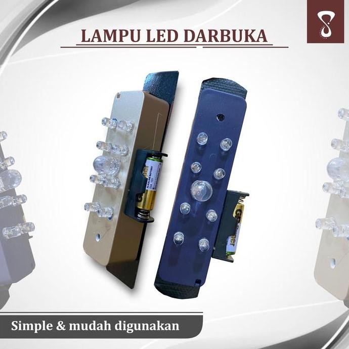 Lampu Darbuka Led ( Sensor ) Baterai Best Quallity New Stok