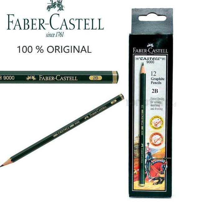 

Faber Castell Pensil Kayu Hb - 8B Set Isi 12 Pcs