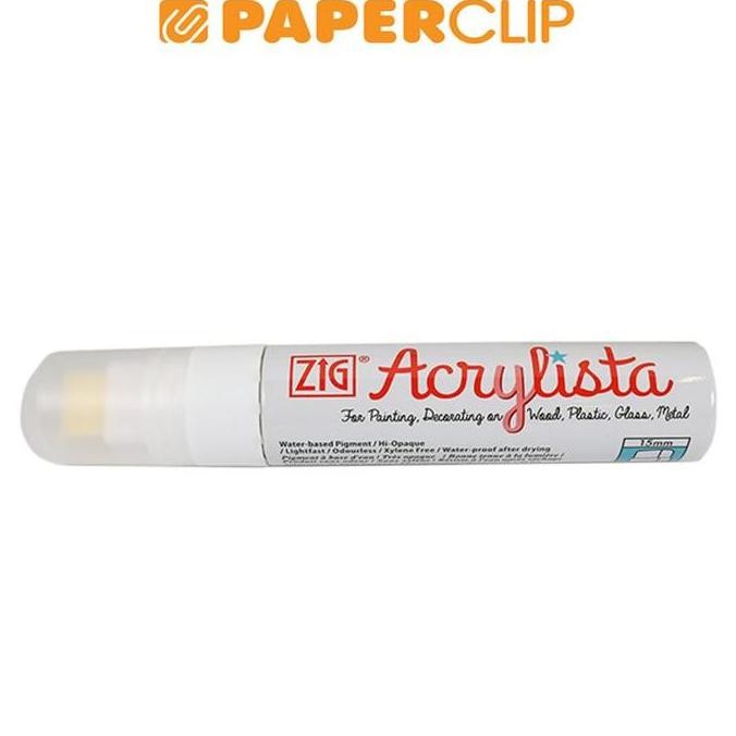 

PEN BRUSH ZIG KURETAKE ACRYLISTA CHISEL 15MM PAC-120 000 ARCTIC WHITE