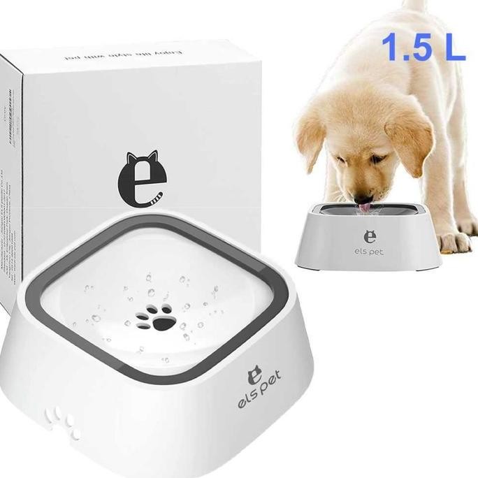 

Tempat Minum Anjing Kucing Pet Water Bowl 1.5L Ab168