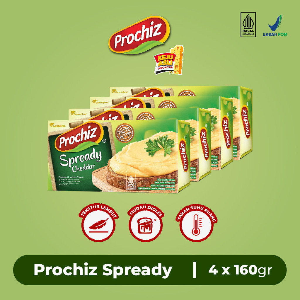 

Keju PROCHIZ Spready 160 gr x 4