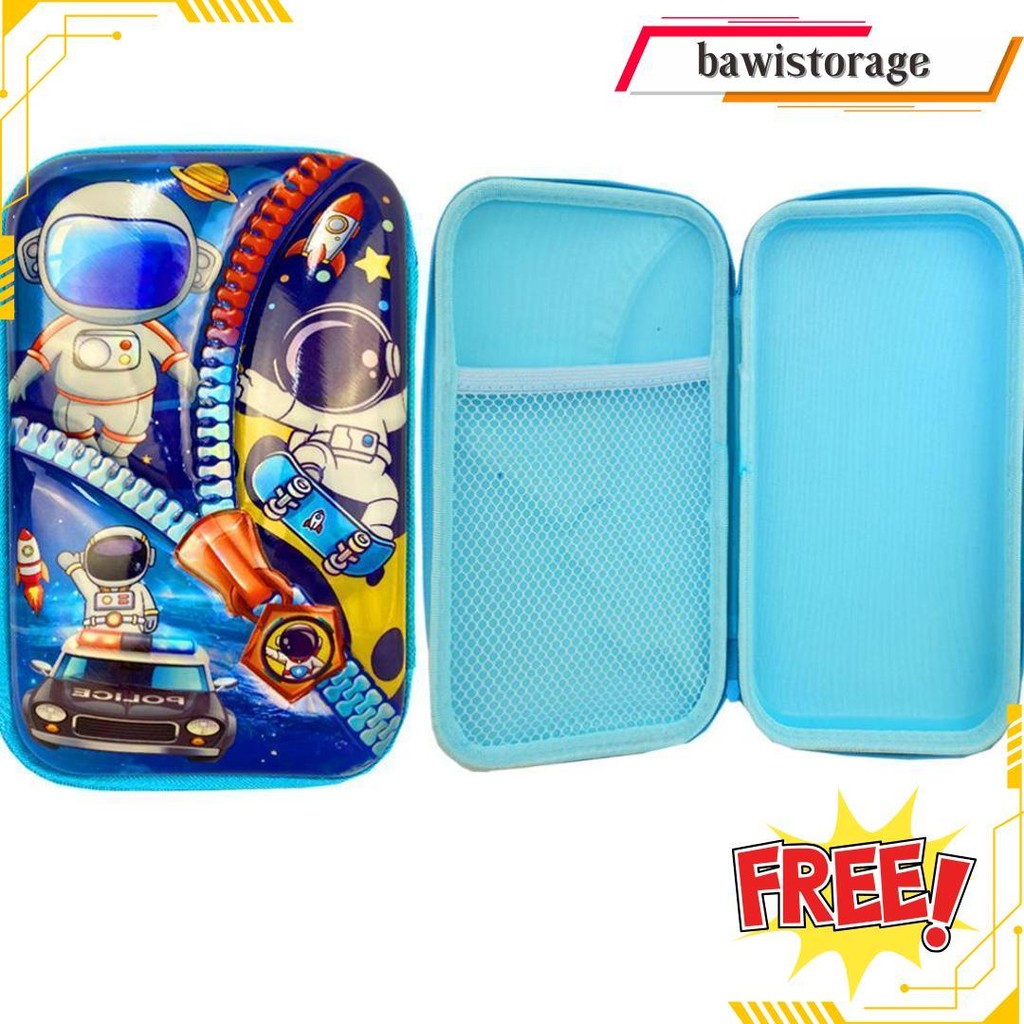 

Kotak Pensil 3D Jumbo Kotak Pen Besar Resleting Anti Air Timbul Astronot Dino Unicorn Plastik Eva Sekat Bulpoint Penghapus Pena Penggaris Wadah Alat Sekolah 3 Dimensi Boy Girl Terlaris