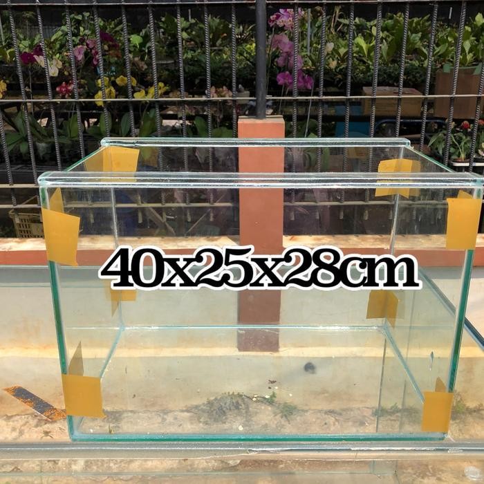 RA Aquarium kaca 40 x 20 x 25cm
