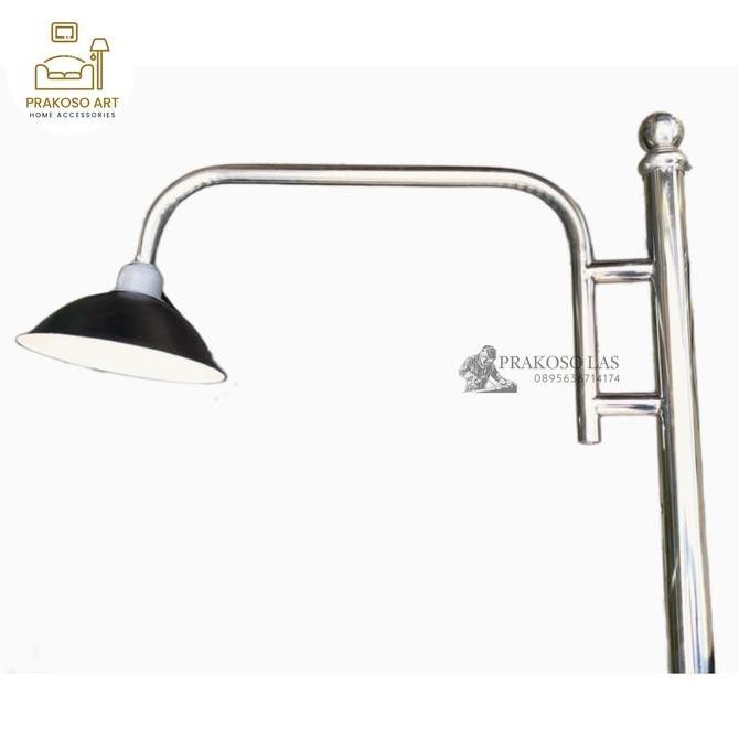 Tiang Lampu Jalan Stainless Steel Tiang Lampu Jalan Tiang Lampu Teras New Stok