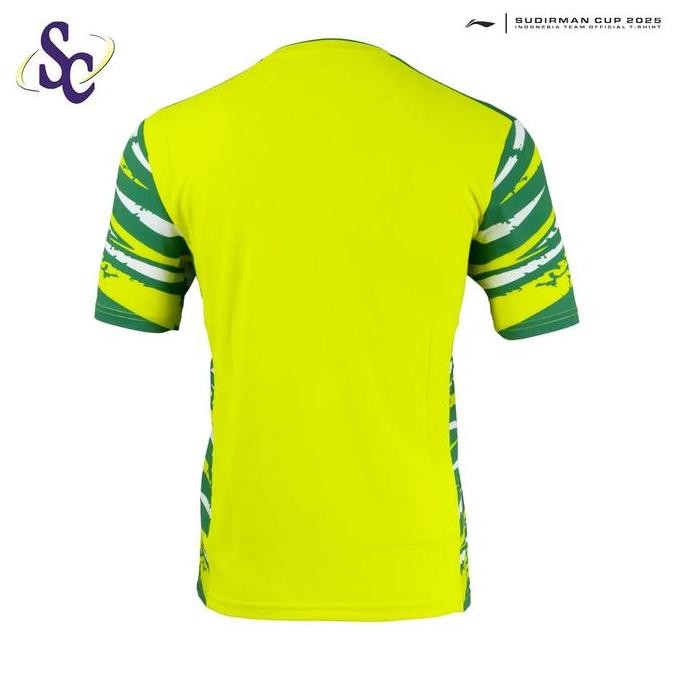 New Kaos / Jersey Badminton Lining Player Series Sudirman Cup Atsub29-3 / Atsub29 Yellow