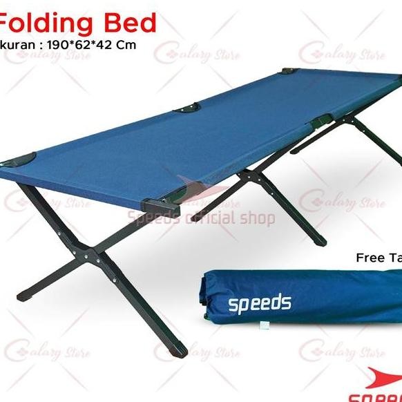 Speeds Tempat Tidur Velbed Camping Ranjang Kursi Lipat Tidur Portable 03141