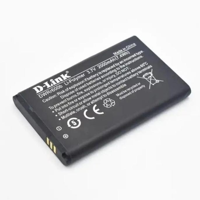 Terbaru Battery Modem Wifi Dlink Dwr600B/Dwr932/Dwr932C 3,7 Volt 2000Mah