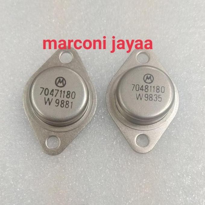 70471180+70481180 SET.POWER TRANSISTOR JENGKOL MOTOROLA ORIGINAL DAN TERPERCAYA