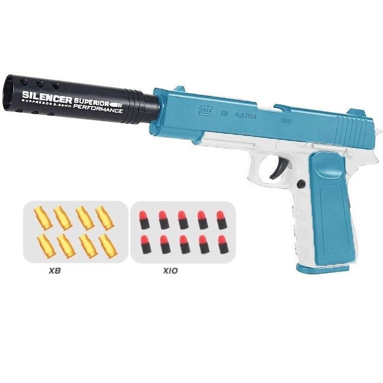 Mainan Anak PISTOL PLASTIK 1911 Tembakan Plastik Eva Soft Bullet Series Tembakan Pistol Mainan