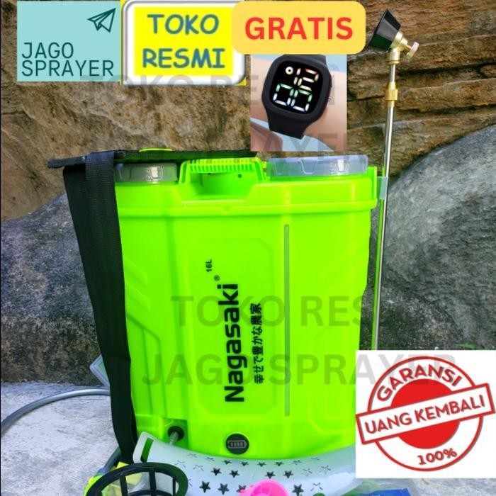 GFT Sprayer Elektrik Tangki Tengki Semprot Elektrik Nagasaki 18L 4,5 Liter