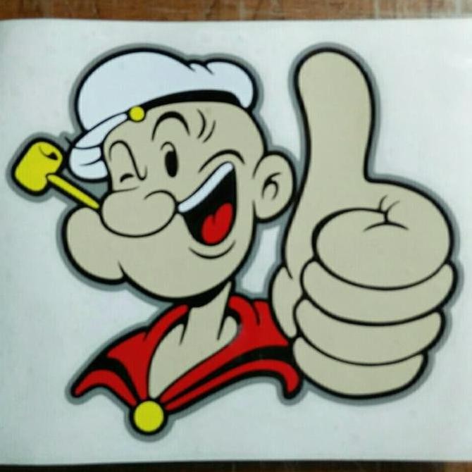 

DF399>> cutting sticker Popeye