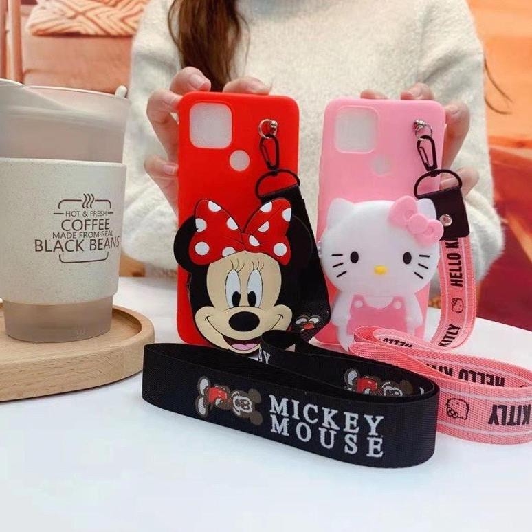 Original Samsung A01Core/ A02/ A20S/ A30S/ A50S/ A50/ A30/ A20/ A11/ M11/ Case Karakter Dompet Koin 