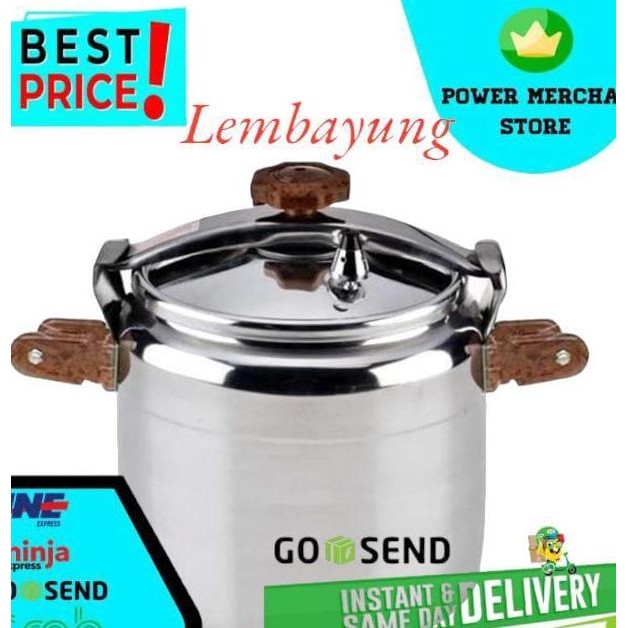 Oxone Ox2020 Alumunium Pressure Cooker Presto 20 Liter