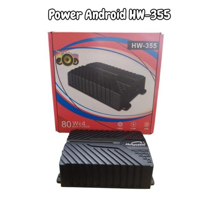 '' Power Android Hollywood Hw355 ( Penambah Tenaga Head Unit Android) ''