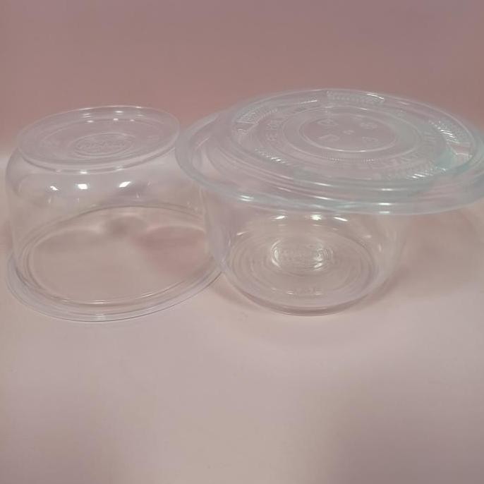 THINWALL MANGKOK PLASTIK 450 ML PUSPAN / SEBLAK / SALAD / RUJAK