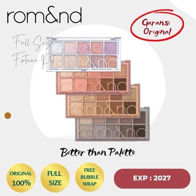 [READY] ROMAND Better Than Palette Eyeshadow