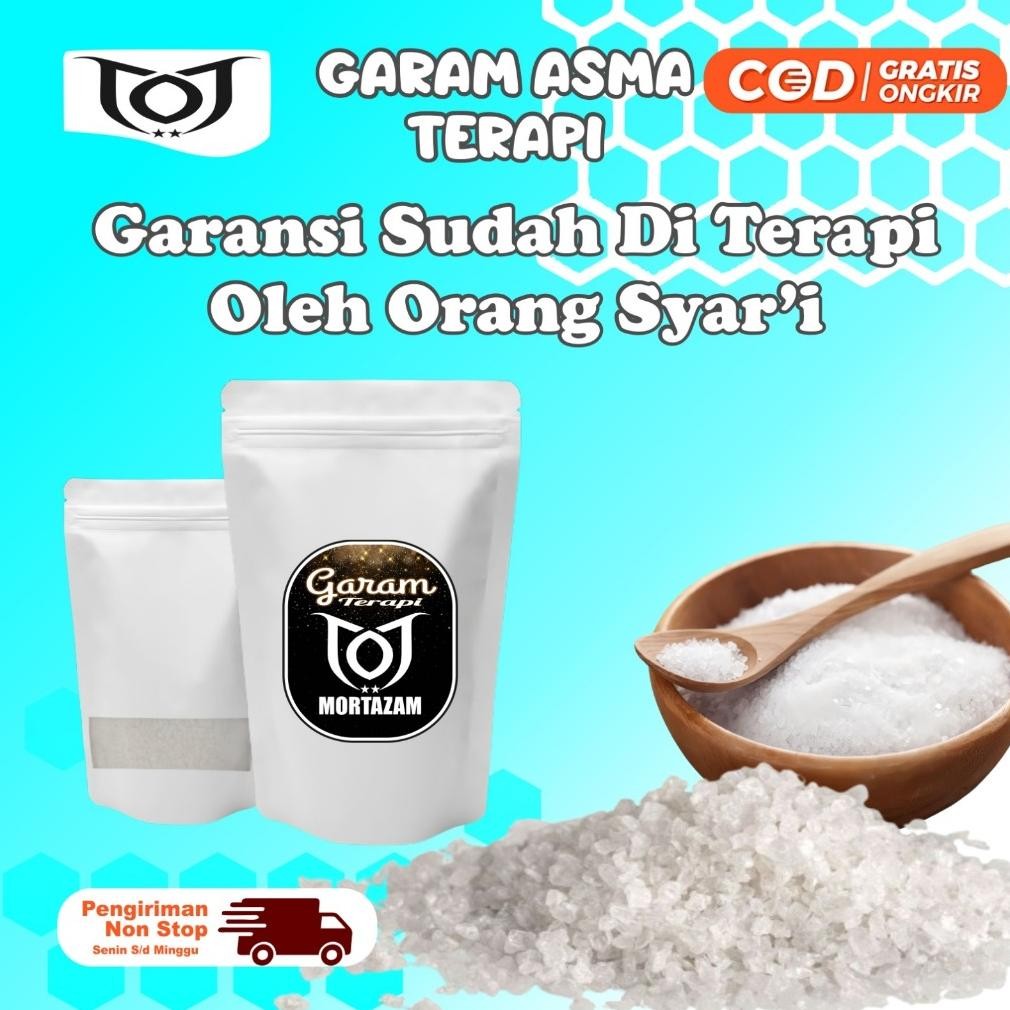 

(Terbaru) GARAM TERAPI MORTAZAM 1000Gram ORIGINAL (Terlaris)