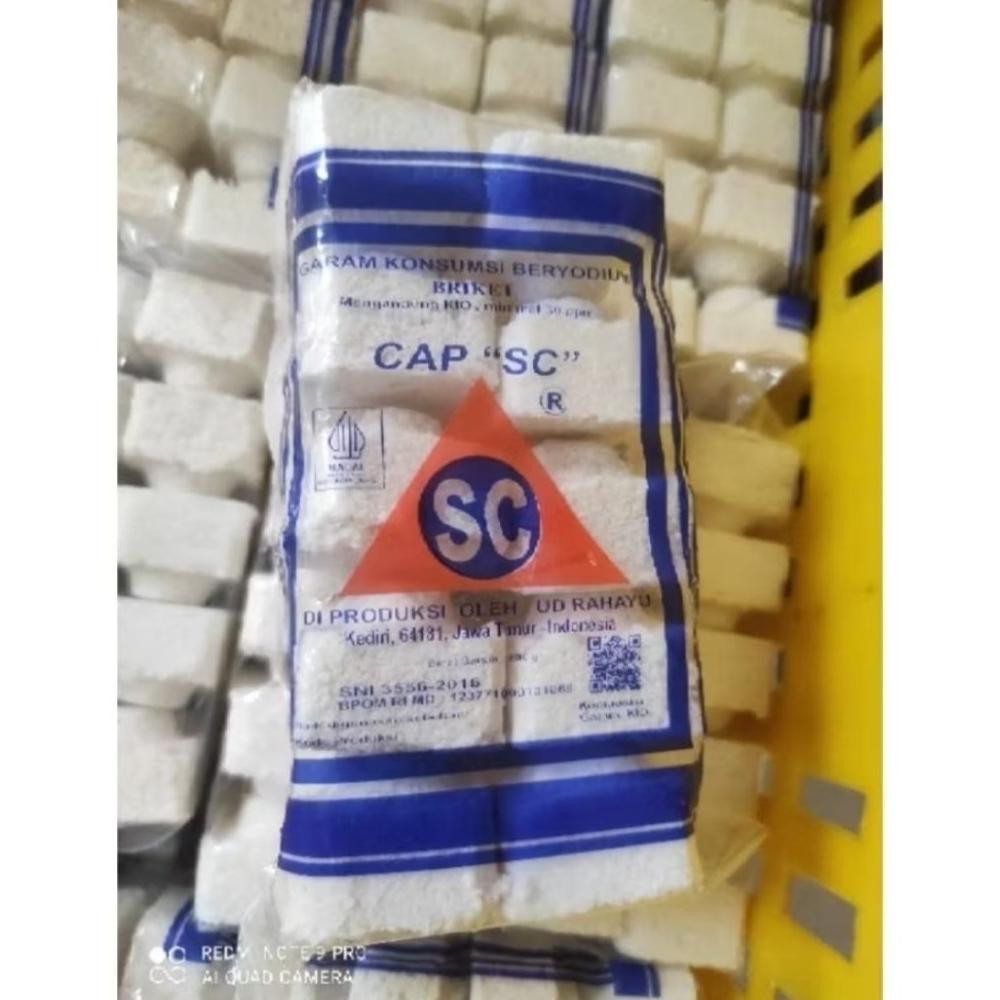 

(Terbaru) Garam Kotak /Garam bata 600gr Beryodium (Terlaris)