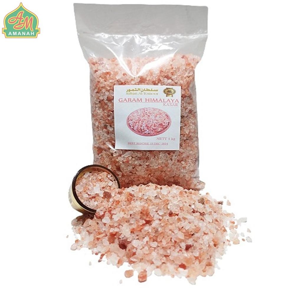 

(Terbaru) Garam Himalaya Kasar 1 kg (Terlaris)