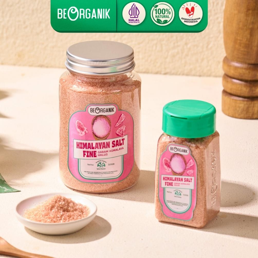 

(Terbaru) Beorganik Himalayan Salt / Garam Himalaya Halus Pure 100% (Terlaris)
